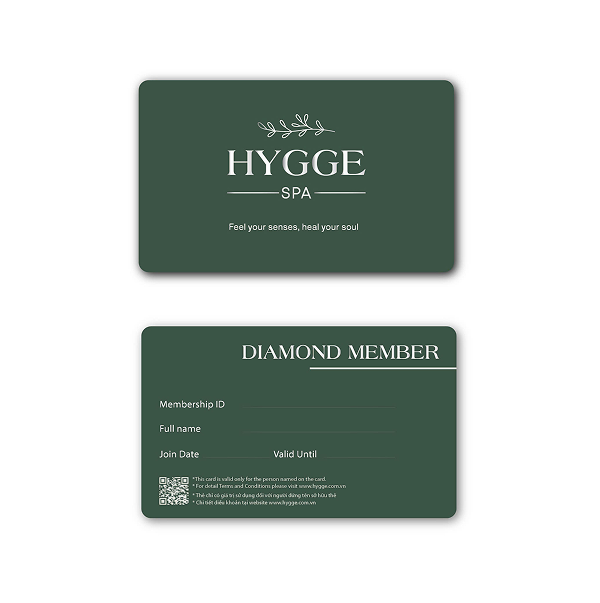Diamond membership card